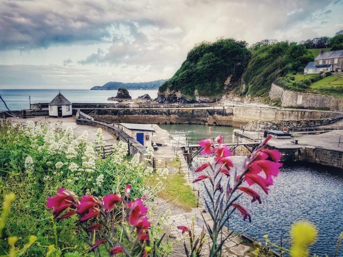 Villa Sea Haze Charlestown St Austell Esterno foto